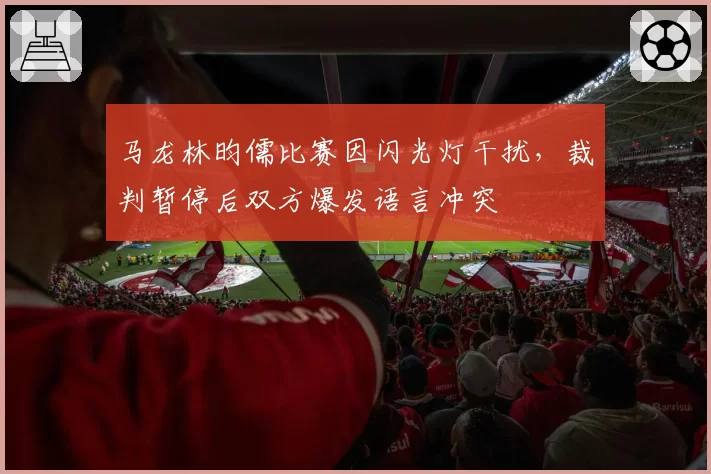 马龙林昀儒比赛因闪光灯干扰,裁判暂停后双方爆发语言冲突